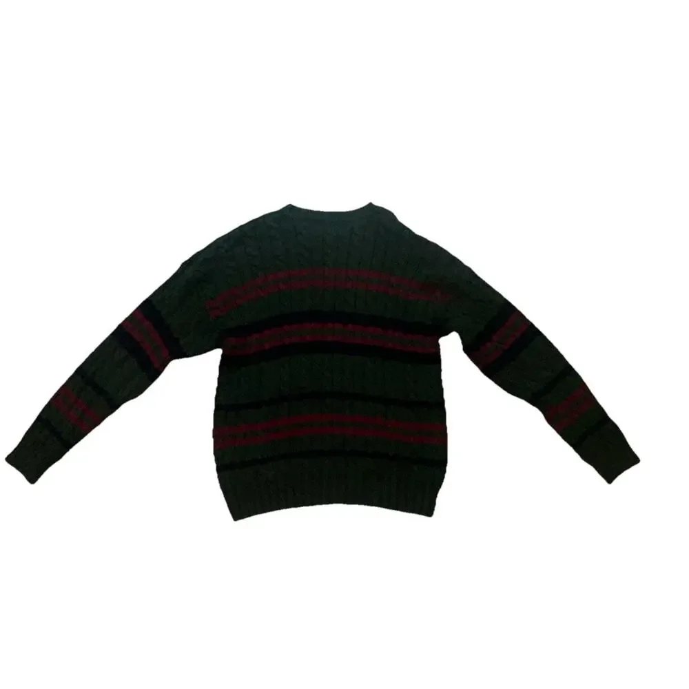 Woods & Gray Vintage Men’s Crew Neck Knit Pullover 100% Cotton‎ Size XL